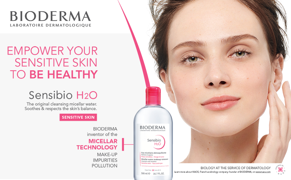 Bioderma Sensibio H2O Micellar Water, 500 ml details