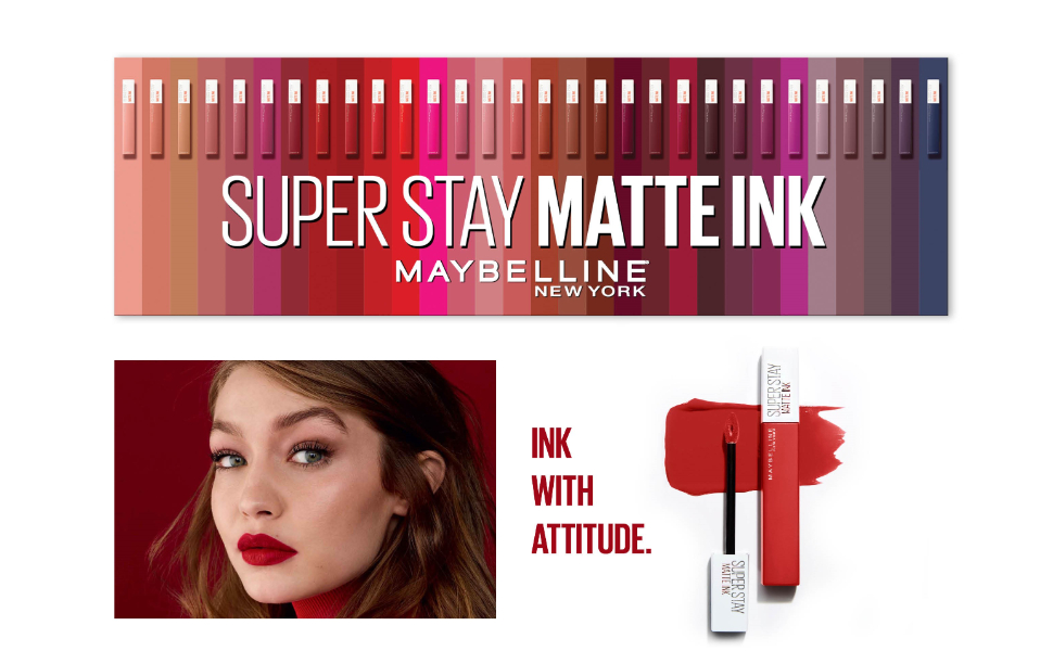 Maybelline SuperStay Matte Ink Liquid Lipstick details