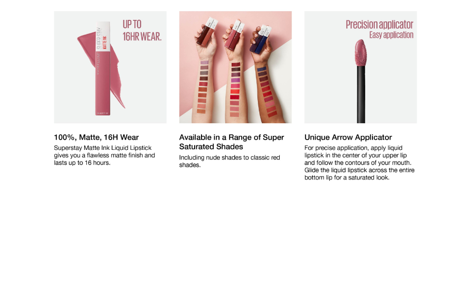 Maybelline SuperStay Matte Ink Liquid Lipstick product view