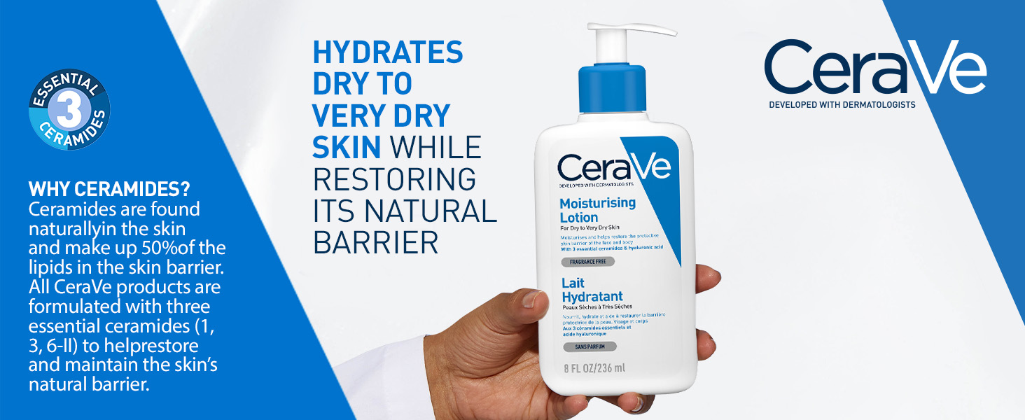 CeraVe Moisturising Lotion, 236 ml product view