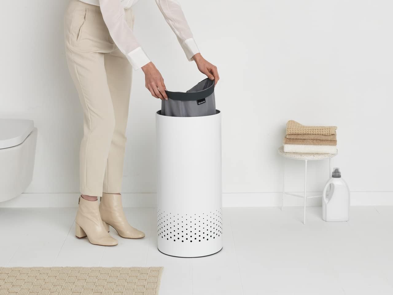Brabantia 35 L Laundry Bin with Lid product view