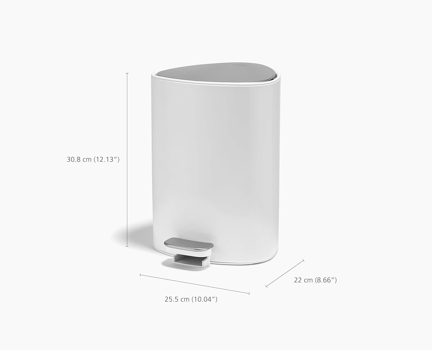 Joseph Joseph EasyStore Steel Pedal Bin, 5 L details